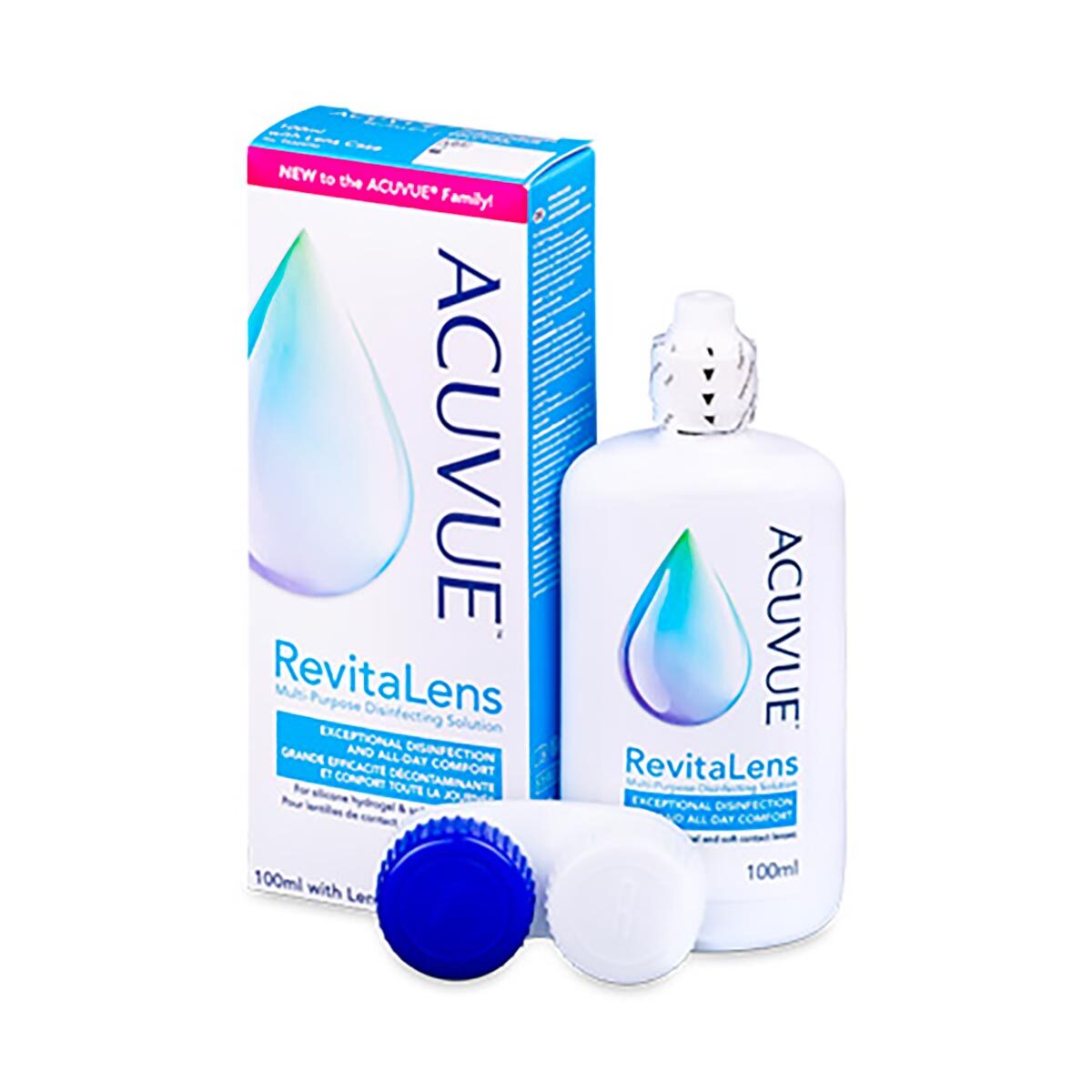 Acuvue® Revitalens 100ml - Líquidos - Líquidos para Lentes Moles